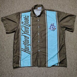 HARTFORD YARD GOATS Bowling Shirt Adult XL Strike Zone Graphic Stadium Giveaway